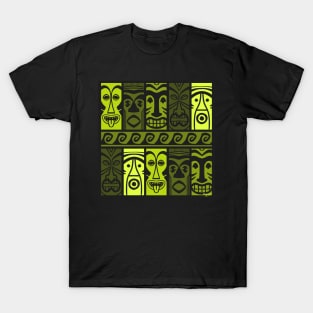 Keen Green Tikis! T-Shirt